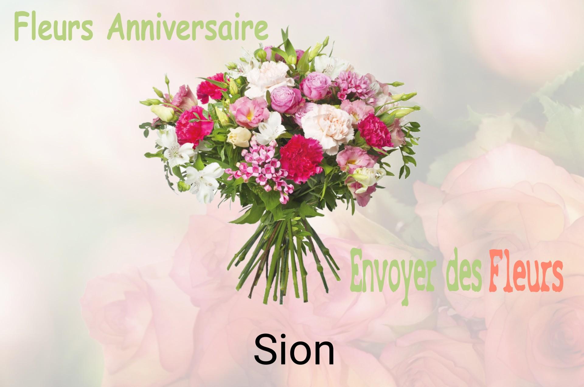 Bouquet de fleurs d’anniversaire livré à Sion